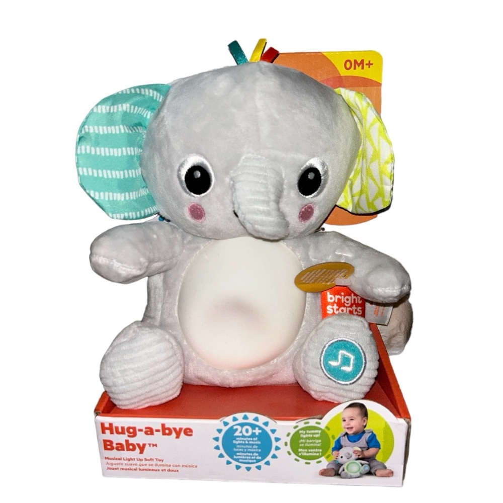 Hug a bye stuffed elephant